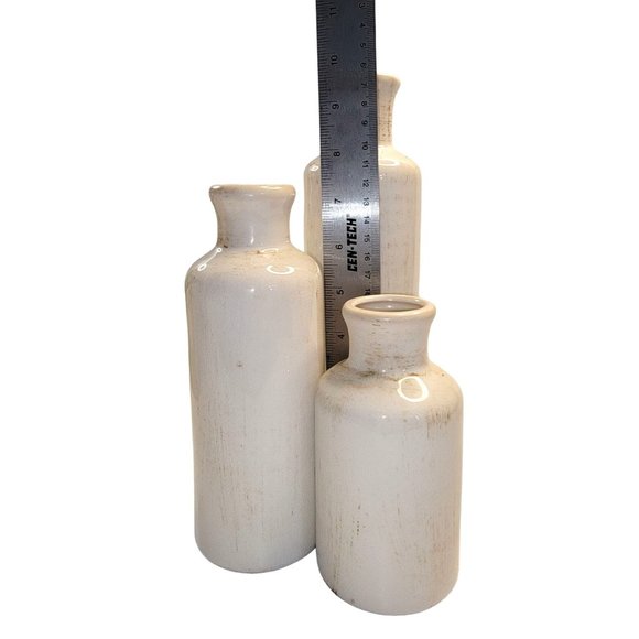 Sullivans Ceramic Vases Set Of 3 Bottle Vases No C2333 Multi Accent Decor - Picture 5 of 5